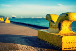 Bollard Port Over Water