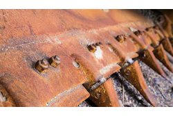 Bulldozer Bucker Close Up