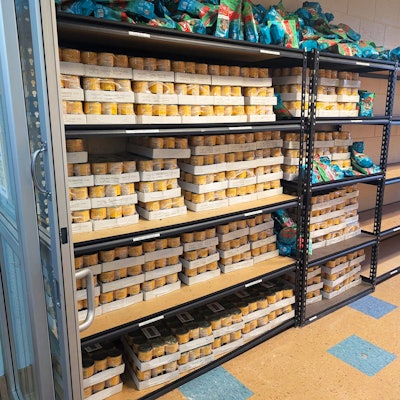 The donation includes 200 cases of Charlee Bear treats —totaling 2,400 bags — and 528 cases of Hound & Gatos canned dog food, amounting to 6,336 cans.
