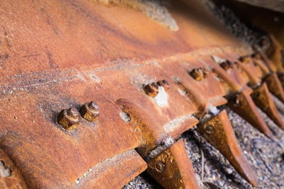 Bulldozer Bucker Close Up
