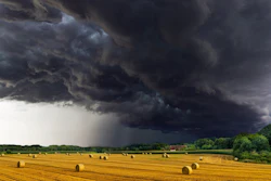 Storm Over Farm