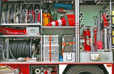 Fire Fighters Gear Truck