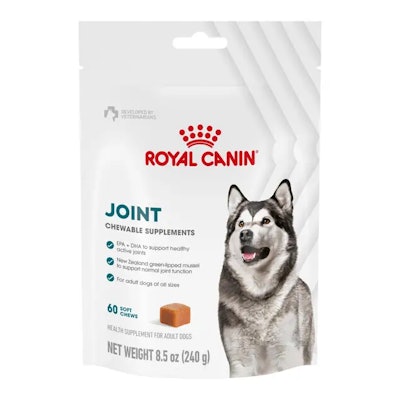 Royal Canin Joint Supplement for dogs with Husky, 60 soft chews for canine joint health