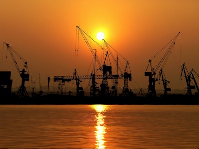 Sunset Port Exports Pixabay