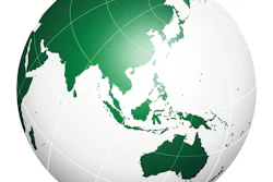 Globe Showing Asia