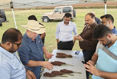 The U.S. Grains Council (USGC) recently sponsored a team of South Asian poultry producers on a visit to Arkansas and Texas to learn about sorghum's nutritional benefits in feed diets.