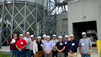 U.S. Grains Council (USGC) Consultant Pedro Kadota (fourth from left) recently led a team of Mexican grain purchasers to Kansas State University's International Grains Program for educational seminars on the quality of U.S. corn and efficient milling practices.