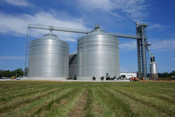 Two new 750,000-bushel GSI bins bring TGM-Neoga's total grain storage capacity to 4.5 million bushels.
