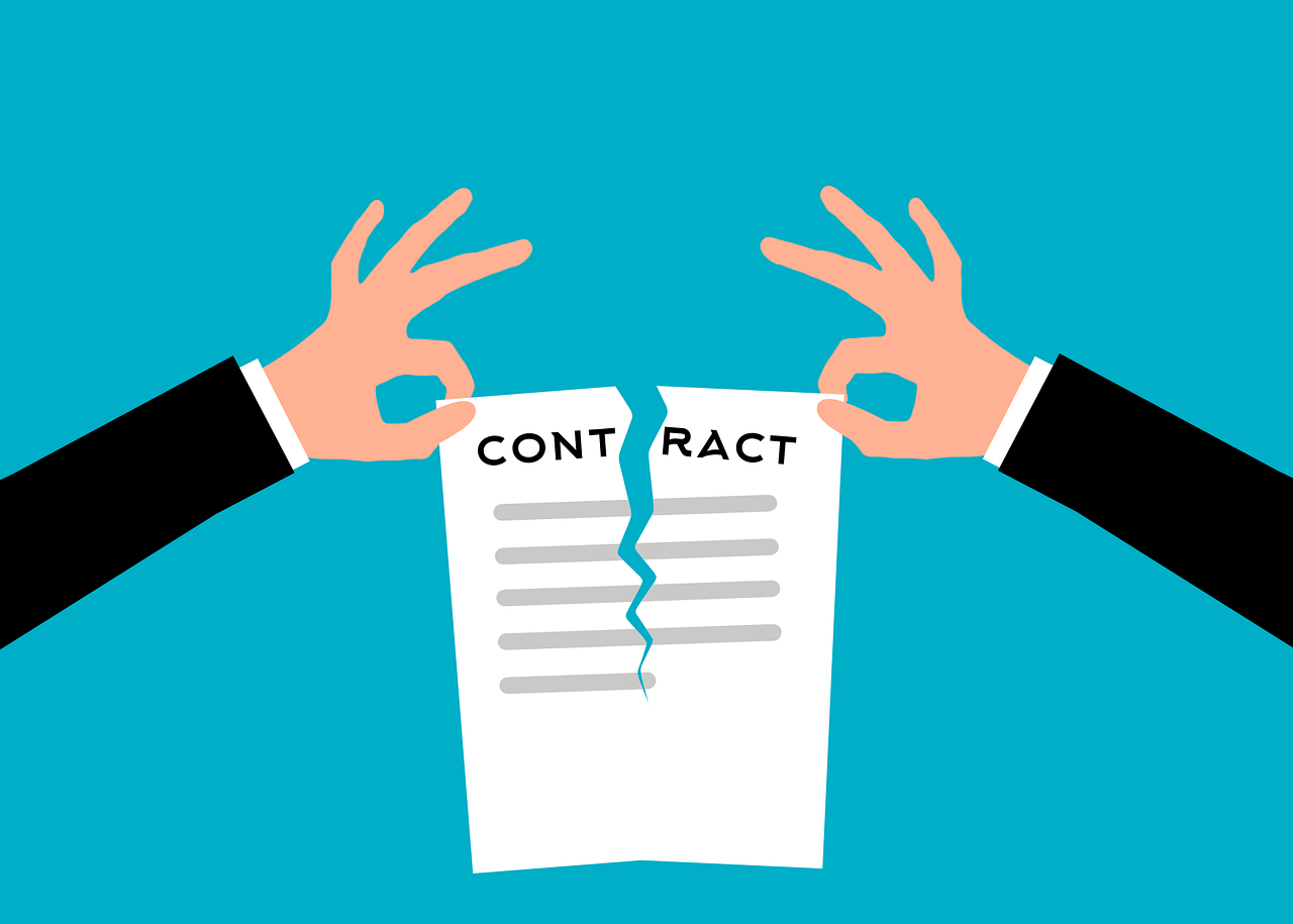 Contract Split Pixabay