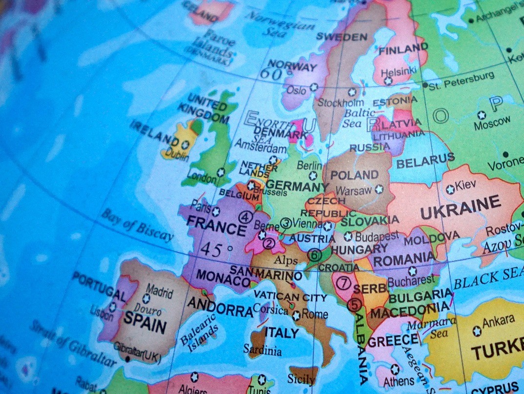 European Countries On Map