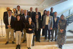 U.S. Grains and BioProducts Council (USGBC) Manager of Global Trade Jace Hefner (rear, leftmost), USGBC Deputy Regional Director for Europe and the Middle East Ana Maria Ballesteros (front, rightmost) and CHS Director and USGBC Agribusiness Sector Director Sean Broderick (second row, second from right) recently traveled to Spain and Portugal to explore further market opportunities for U.S. sorghum.