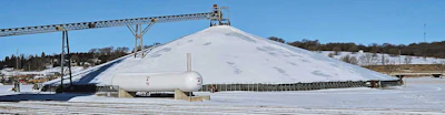 Fan Control Grain Pile
