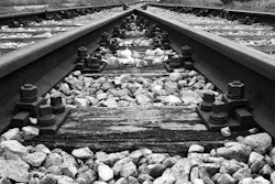Merging Railroad Tracks Pixabay com
