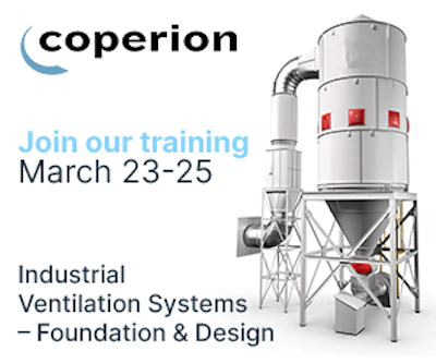 Coperion industrial ventilation systems training event March 23-25
