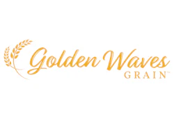 Golden Waves Grain Logo