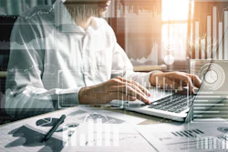 Marketing Data On Laptop