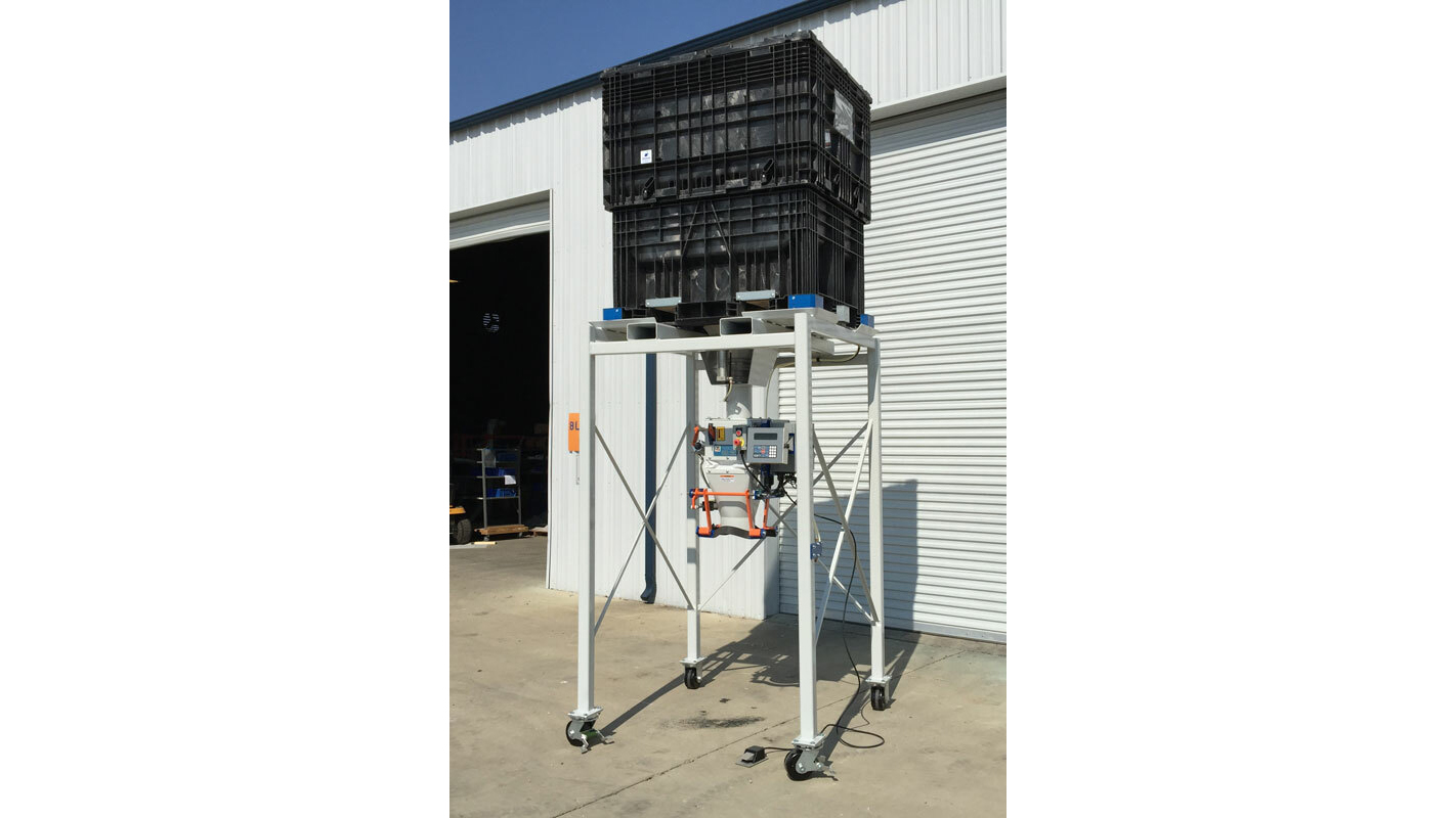 Buckhorn Pro Box To Bagging Machine