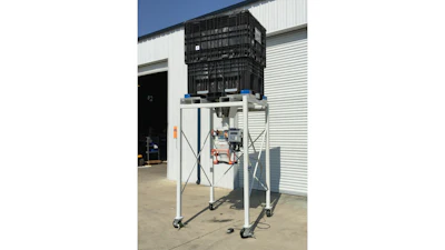 Buckhorn Pro Box To Bagging Machine