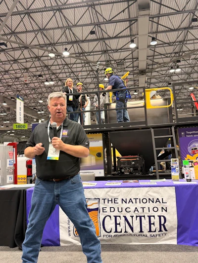 Dan Neenan of the National Education Center for Agricultural Safety.