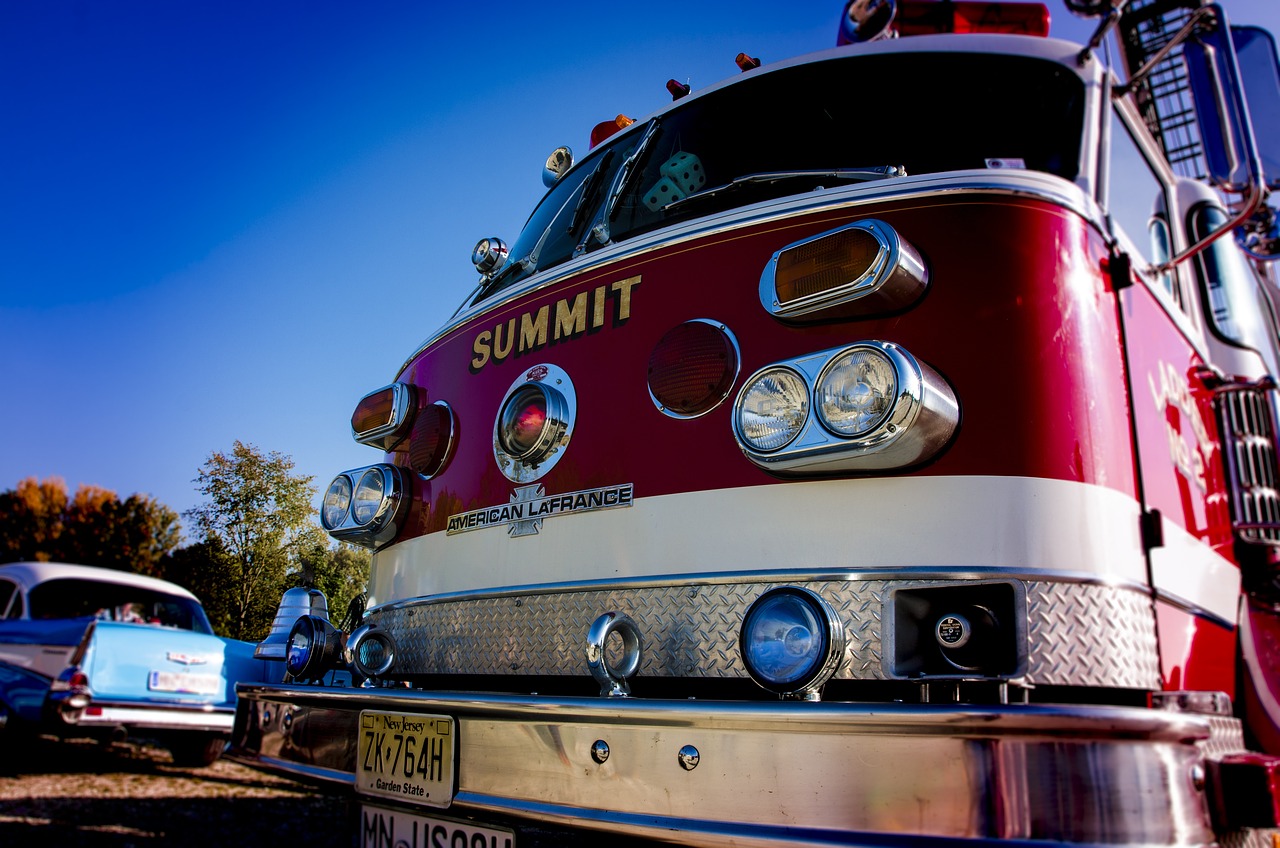 Fire Truck Close Up