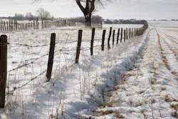 Snow Covered Farm