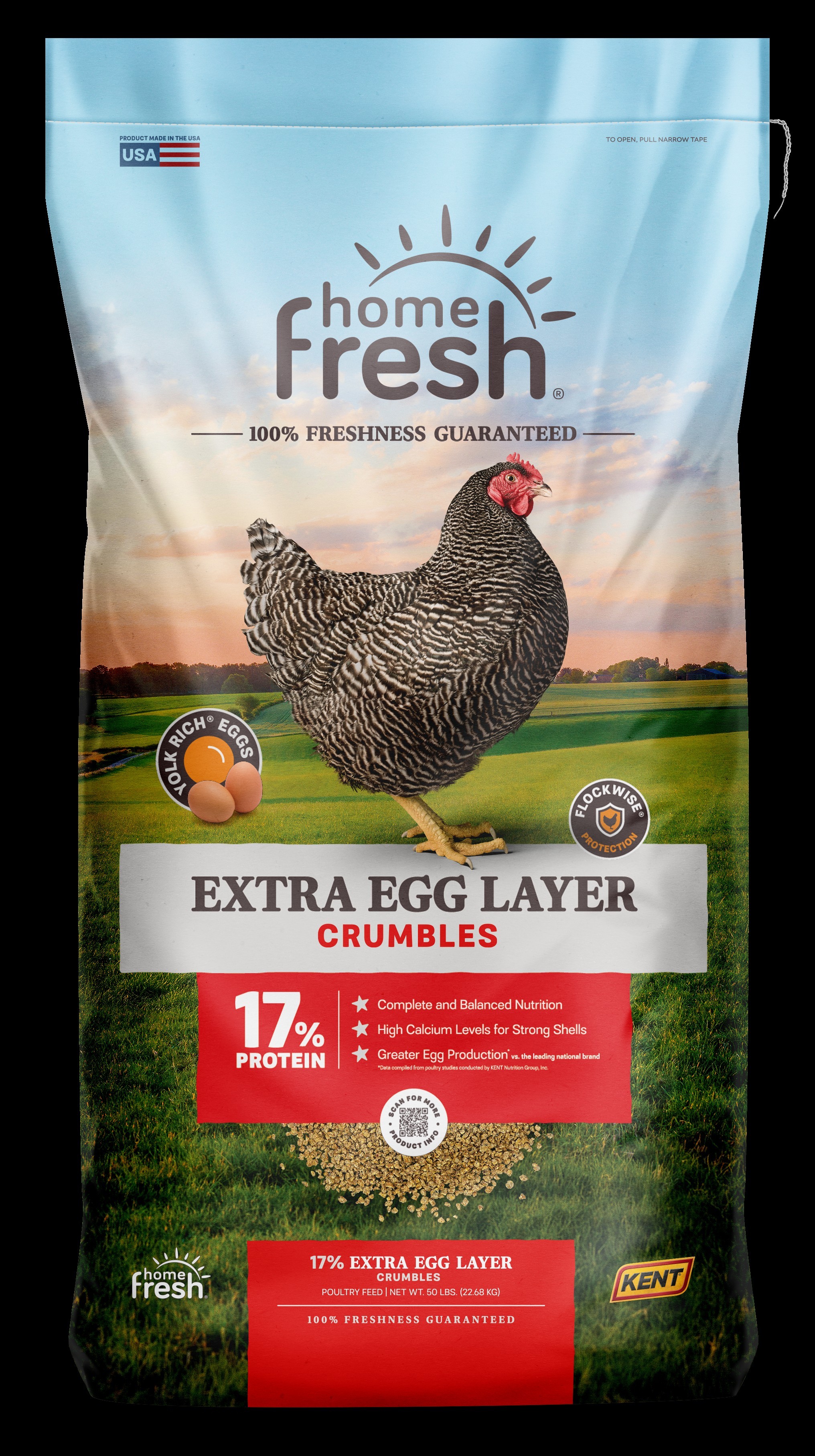 B454 J9429 Hf Extra Egg Layer Crumbles 50 Lb Front
