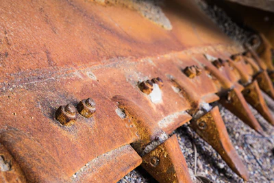 Bulldozer Bucker Close Up