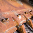 Bulldozer Bucker Close Up
