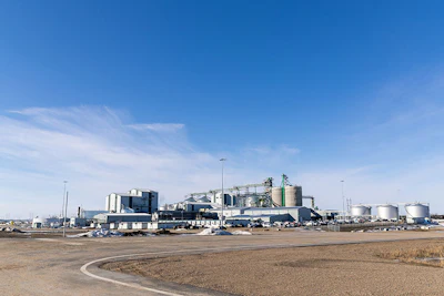 Cargill Canola Processing Facility In Regina