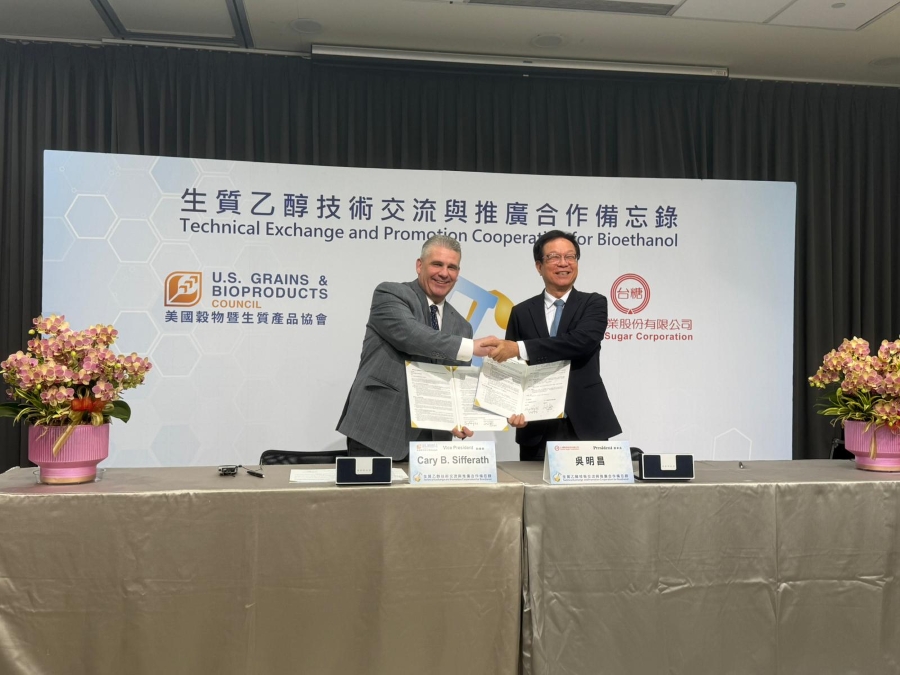 Usgbc Signs Ethanol Deal With Taiwan