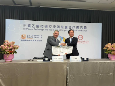 Usgbc Signs Ethanol Deal With Taiwan