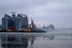 Grain Facility On Black Sea