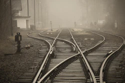 Rail Track Split Fog Jguemez Pixabay