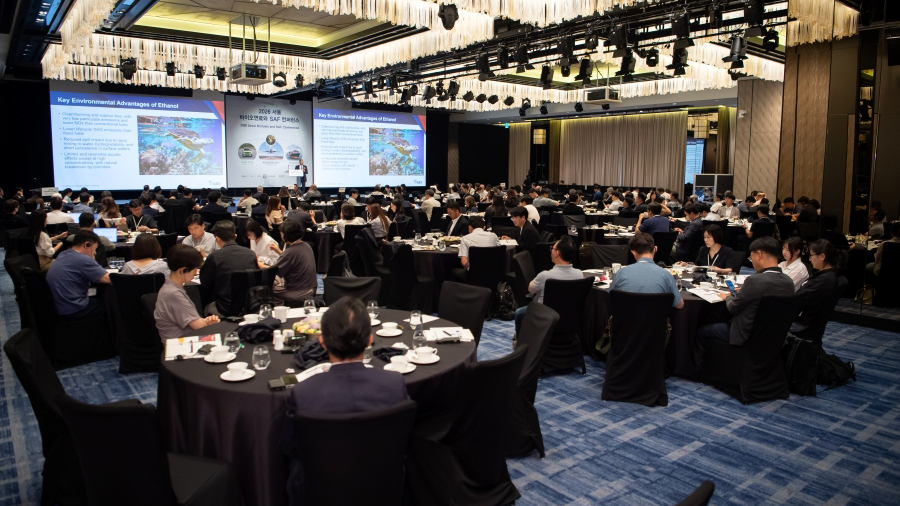 This week, the U.S. Grains & BioProducts Council (USGBC) co-hosted the 2026 Seoul Biofuels & Sustainable Aviation Fuel (SAF) Conference in Seoul, South Korea. The event attracted 270 participants, including policymakers, academics, fuel suppliers and other energy and transportation industry stakeholders.