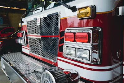 Firetruck Closeup Parked Pixabay Automatic6517