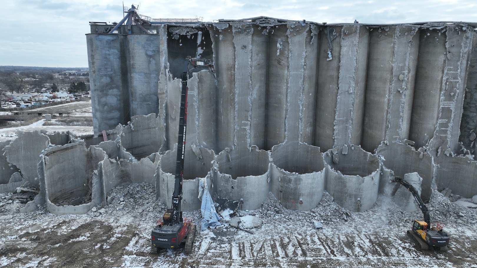 Grain Elevator Demolition