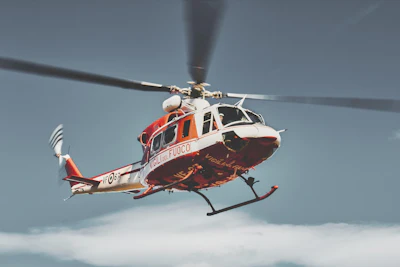 Rescue Helicopter In Flight Fabio Pixabay