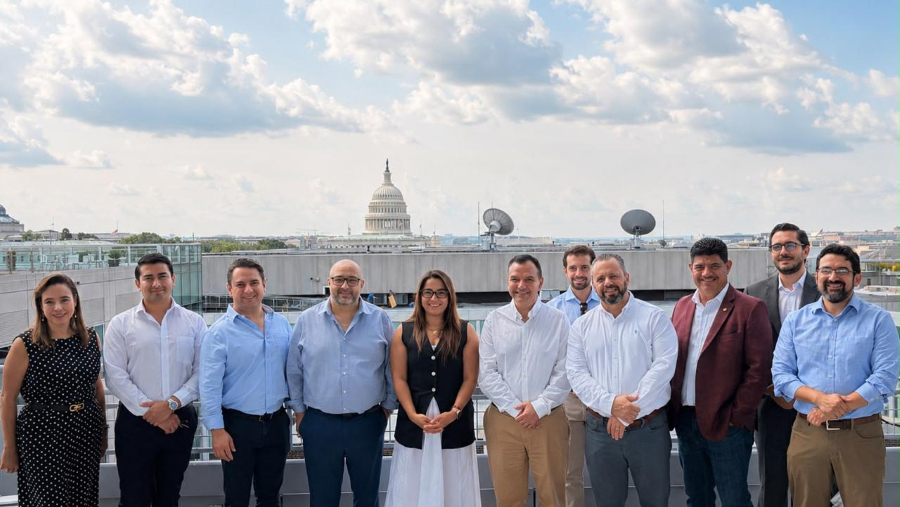 The U.S. Grains & BioProducts Council (USGBC) recently escorted a team of Guatemalan energy and transportation leaders to the U.S. to support the country&rsquo;s upcoming E10 blending program. USGBC Latin America Ethanol Strategy Lead Federico Salcedo (second from right) is pictured with the team at the Council&rsquo;s Washington, D.C. headquarters.