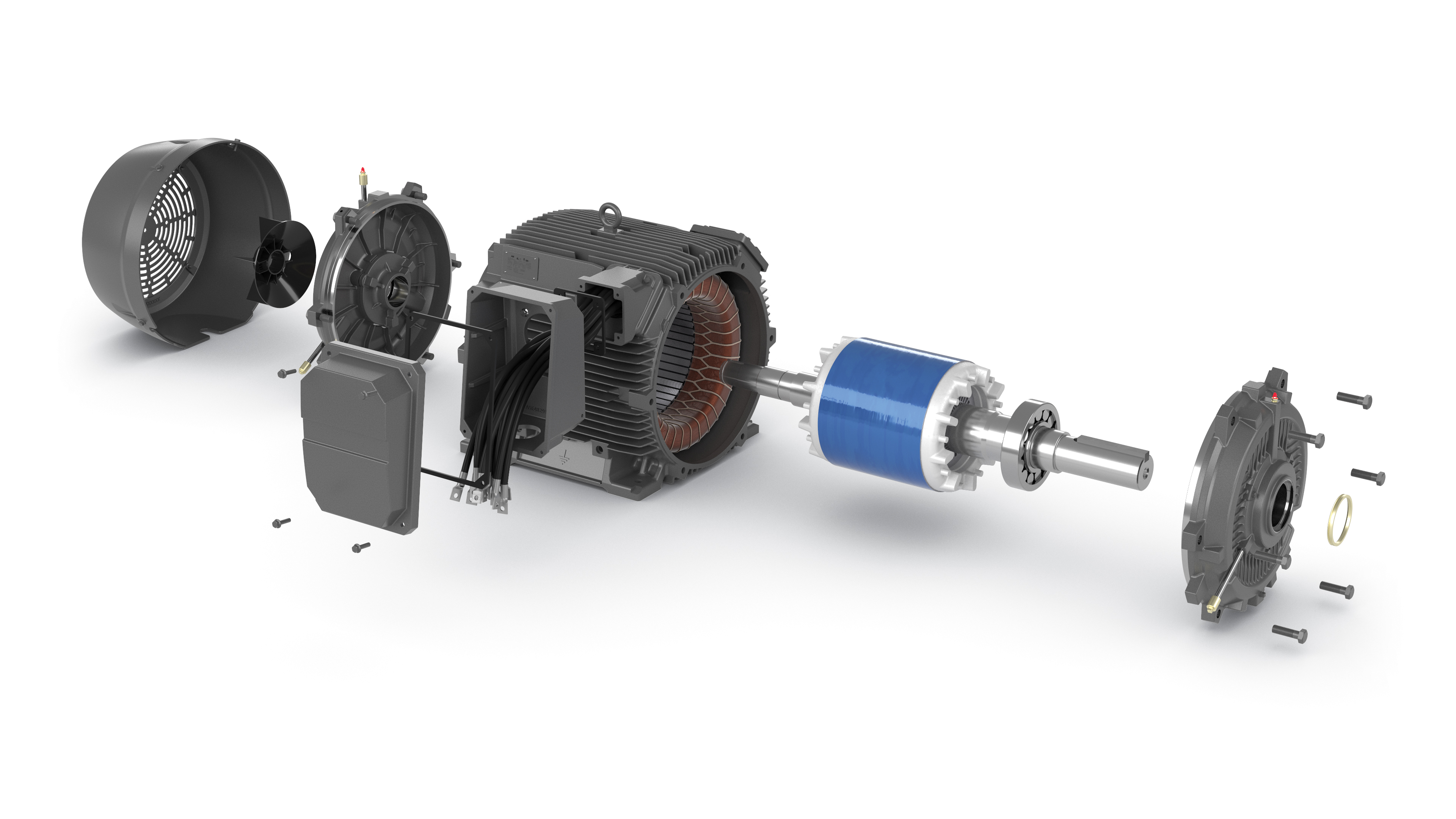 Abb Sd200 Sp4 Severe Duty Motor