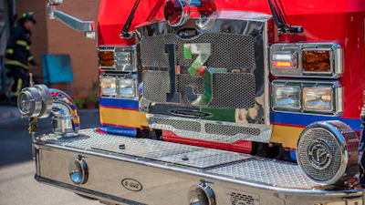 Front Of Fire Engine Pixabay Voltamax