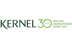 Kernel 30 Years logo celebrating driving agribusiness every day