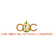 Continental Refining Company CRC logo with green leaf and orange text