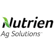 Nutrien Ag Solutions logo with green leaf icon and black italicized text